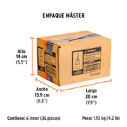 Dado punta torx T-25, cuadro 3/8', TRUPER