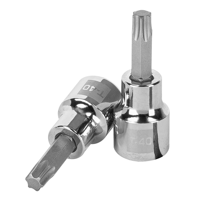 Dado punta torx T-40, cuadro 3/8', TRUPER