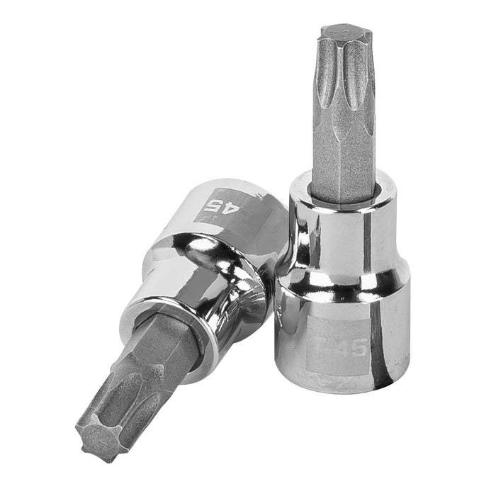 Dado punta torx T-45, cuadro 3/8', TRUPER