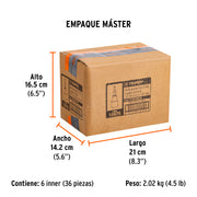 Dado punta torx T-45, cuadro 3/8', TRUPER