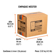 Dado punta torx T-50, cuadro 3/8', TRUPER