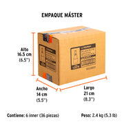 Dado punta torx T-60, cuadro 3/8', TRUPER