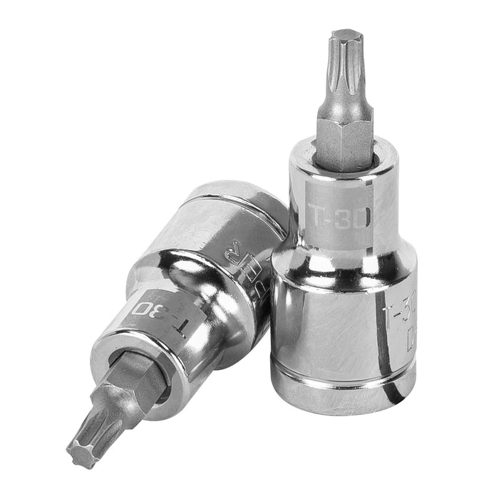 Dado punta torx T-30, cuadro 1/2', TRUPER