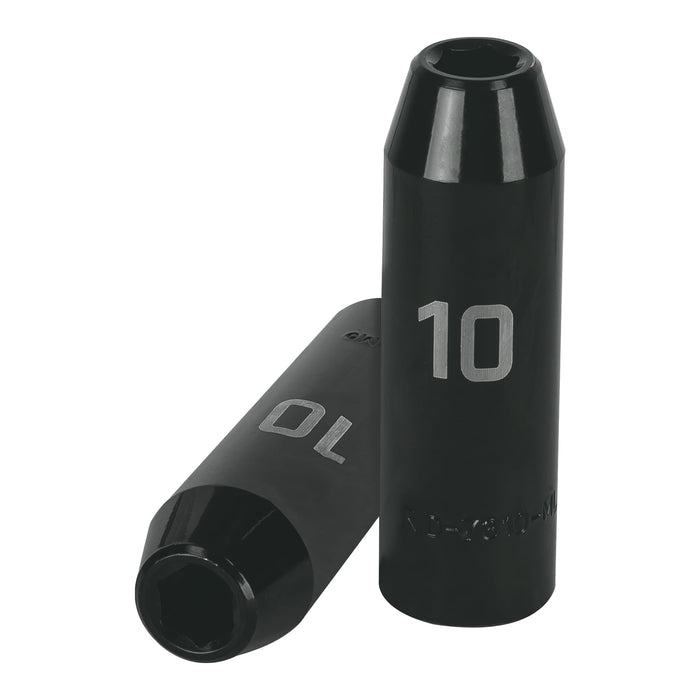 Dado largo cuadro 1/2' de impacto 6 puntas de 10 mm, TRUPER