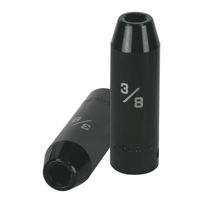 Dado largo impacto de 3/8', 6 puntas, cuadro 1/2', TRUPER