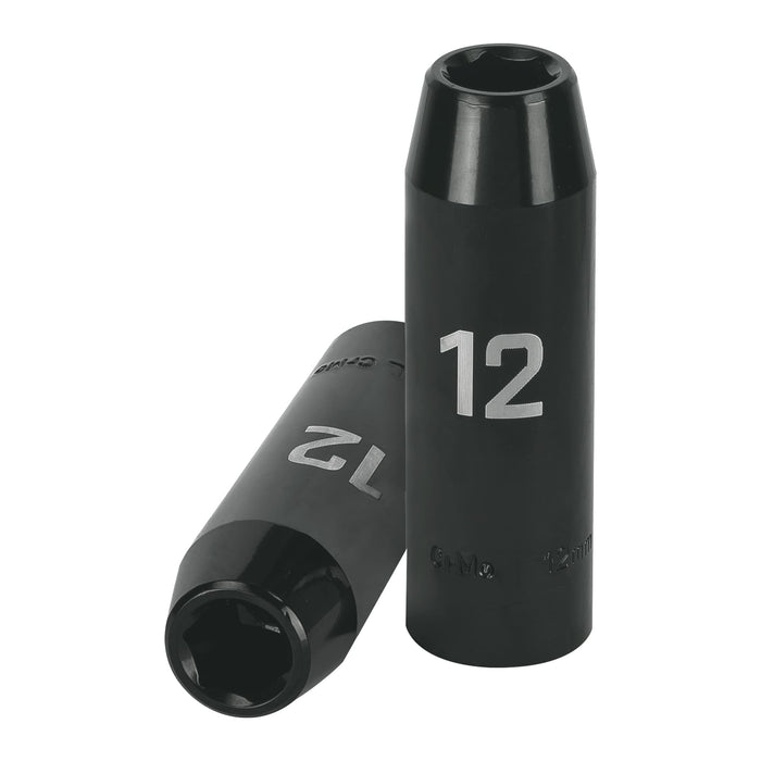 Dado largo cuadro 1/2' de impacto 6 puntas de 12 mm, TRUPER