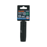 Dado largo cuadro 1/2' de impacto 6 puntas de 13 mm, TRUPER