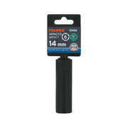 Dado largo cuadro 1/2' de impacto 6 puntas de 14 mm, TRUPER