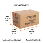 Dado largo cuadro 1/2' de impacto 6 puntas de 14 mm, TRUPER