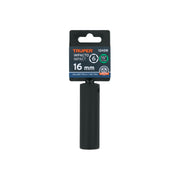 Dado largo cuadro 1/2' de impacto 6 puntas de 16 mm, TRUPER