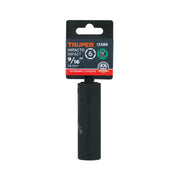 Dado largo impacto de 9/16', 6 puntas, cuadro 1/2', TRUPER