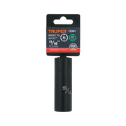 Dado largo impacto de 11/16', 6 puntas, cuadro 1/2', TRUPER