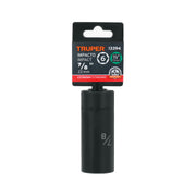 Dado largo impacto de 7/8', 6 puntas, cuadro 1/2', TRUPER