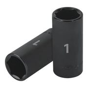 Dado largo impacto de 1', 6 puntas, cuadro 1/2', TRUPER