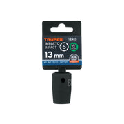 Dado cuadro 1/2' de impacto 6 puntas de 13 mm, TRUPER