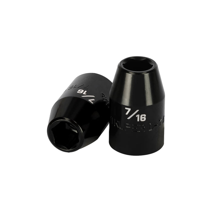 Dado de impacto de 7/16', 6 puntas, cuadro 1/2', TRUPER