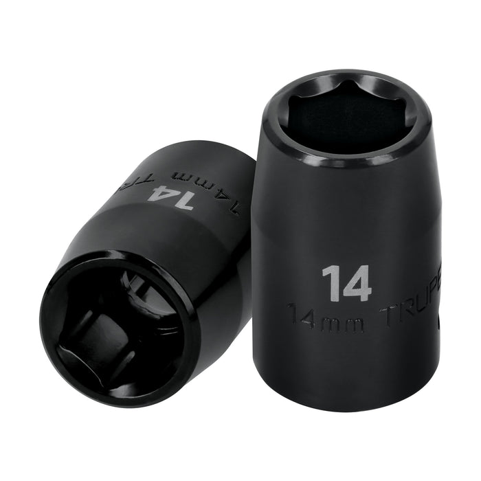Dado cuadro 1/2' de impacto 6 puntas de 14 mm, TRUPER