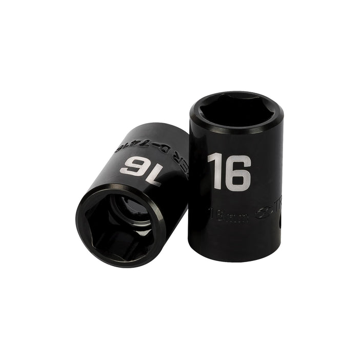 Dado cuadro 1/2' de impacto 6 puntas de 16 mm, TRUPER