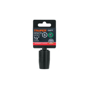Dado cuadro 1/2' de impacto 6 puntas de 16 mm, TRUPER