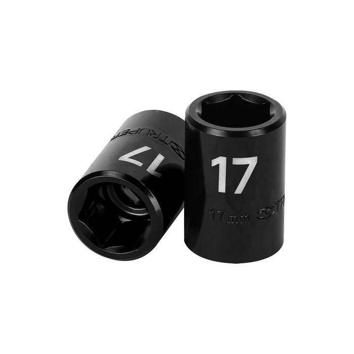 Dado cuadro 1/2' de impacto 6 puntas de 17 mm, TRUPER