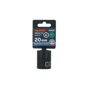 Dado cuadro 1/2' de impacto 6 puntas de 20 mm, TRUPER