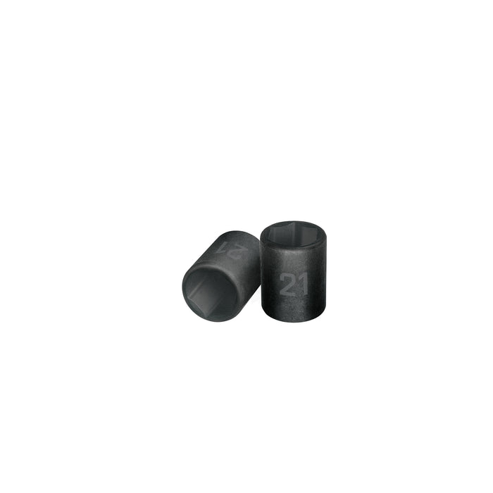 Dado cuadro 1/2' de impacto 6 puntas de 21 mm, TRUPER