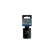 Dado cuadro 1/2' de impacto 6 puntas de 21 mm, TRUPER