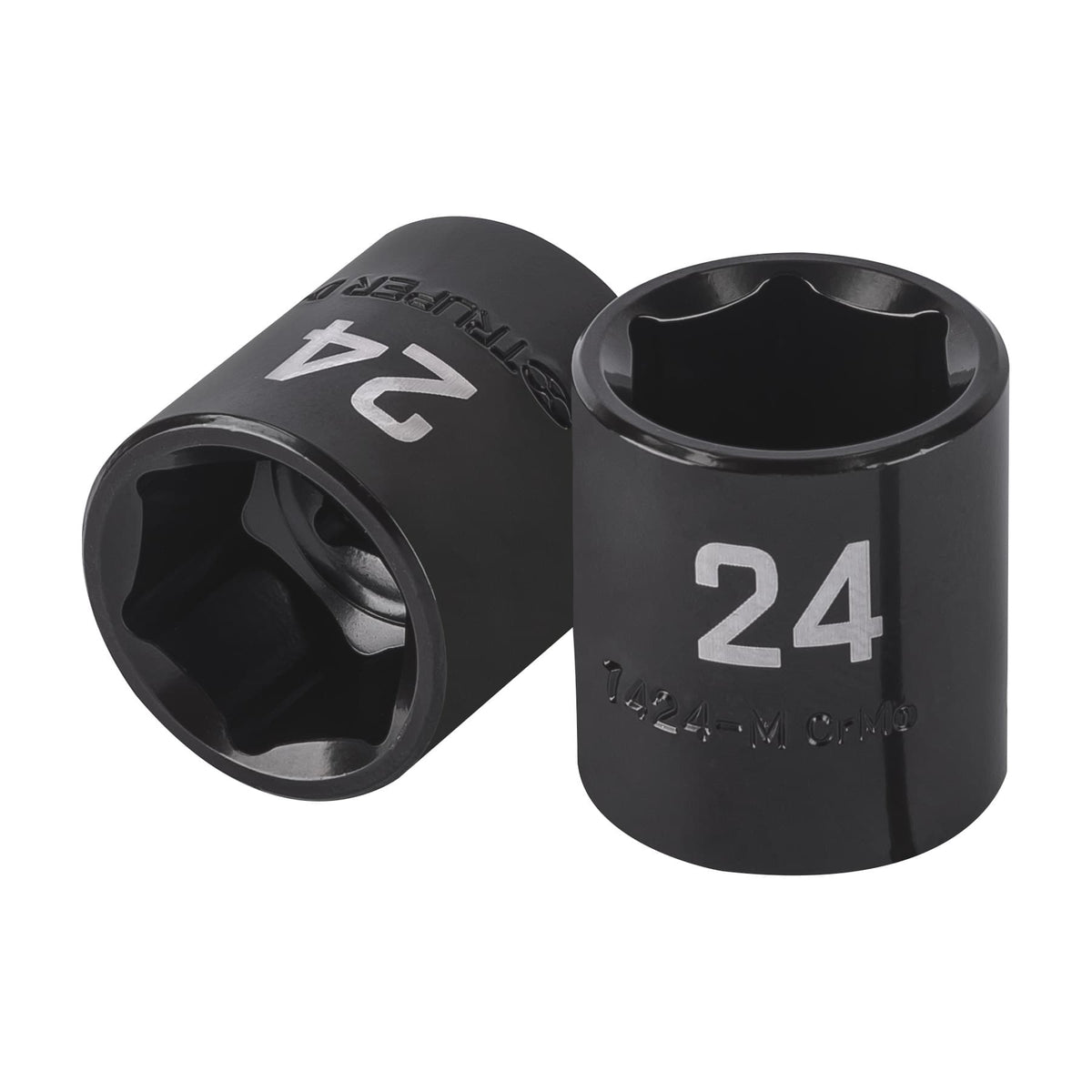 Dado de impacto de 24 mm, 6 puntas, cuadro 1/2', TRUPER