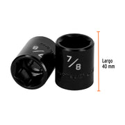 Dado de impacto de 7/8', 6 puntas, cuadro 1/2', TRUPER