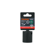 Dado de impacto de 15/16', 6 puntas, cuadro 1/2', TRUPER