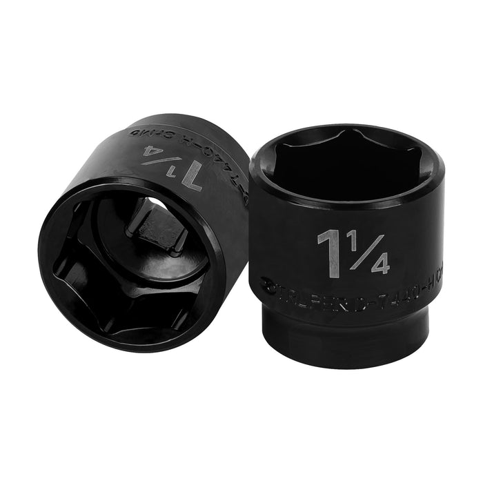 Dado de impacto de 1-1/4', 6 puntas, cuadro 1/2', TRUPER