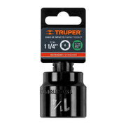 Dado de impacto de 1-1/4', 6 puntas, cuadro 1/2', TRUPER