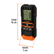 Detector de materiales detrás de muros, profundidad máx 12cm