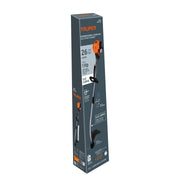 Desbrozadora a gasolina 26cc mango tipo 'D', 17'corte, curva