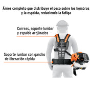 Desmalezadora a gasolina 33 cc mango tipo 'bici', 18' corte