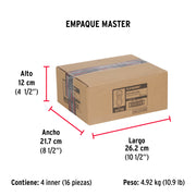 Destorcedor forjado de 3/8', FIERO