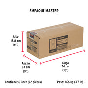 Destorcedor metálico de 1/8', FIERO