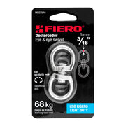 Destorcedor metálico de 3/16', FIERO