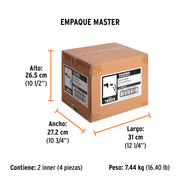 Destornillador para panel de yeso 540W, TRUPER INDUSTRIAL