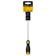 Desarmador cabinet 1/8 x 6' mango Comfort Grip, PRETUL