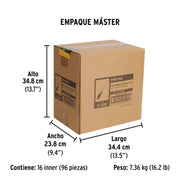 Desarmador cabinet 3/16 x 4' mango Comfort Grip, PRETUL