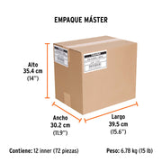 Desarmador cabinet 3/16' x 4' mango de acetato, TRUPER