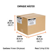 Desarmador cabinet 3/16' x 5' mango de acetato, TRUPER