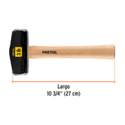 Marro tipo Nevada 3 lbs. mango 10-3/4', PRETUL