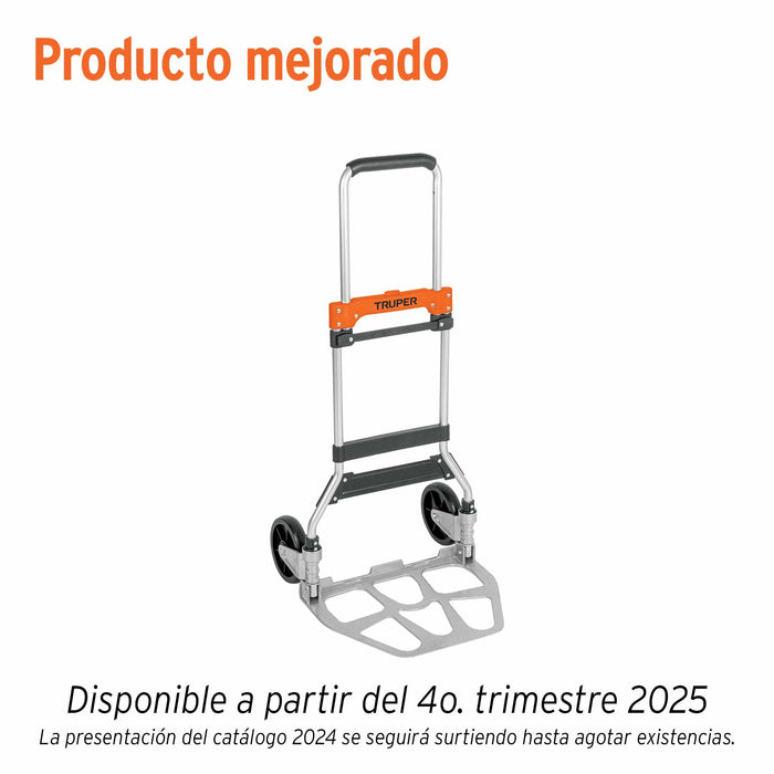 Diablo de carga, plegable de aluminio, 120 kg, TRUPER