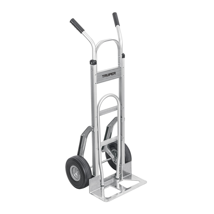 Diablo de carga de aluminio con base abatible 250 kg, TRUPER