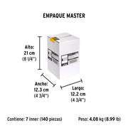 Disco abrasivo de corte preciso metal 4-1/2' x 1 mm, PRETUL