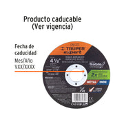 Disco abrasivo de corte preciso metal 4-1/2' x 1 mm, EXPERT