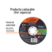 Disco abrasivo de corte preciso metal 4-1/2' x 1.2 mm EXPERT