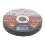 Disco abrasivo de corte preciso metal 4-1/2' x 1.6 mm TRUPER